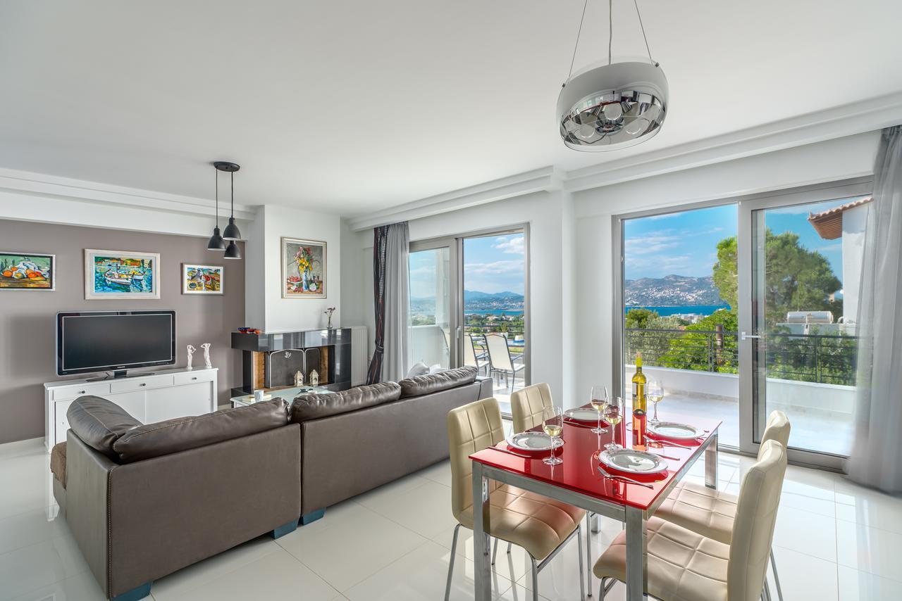 Ferienwohnung Luxurious House Near The Sea Pórto Ráfti Exterior foto